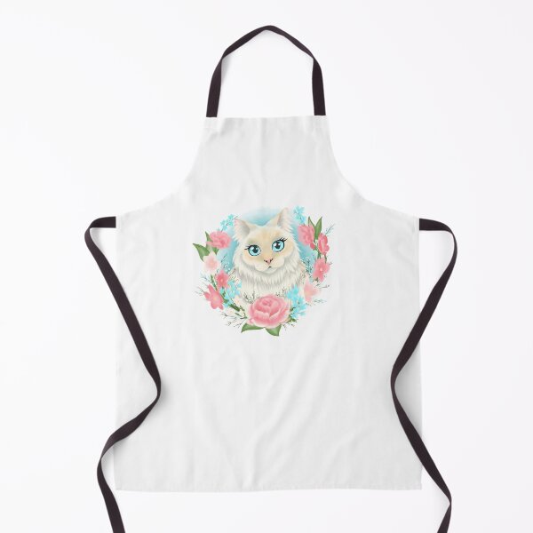 Item preview, Chrysanthamum the Cat in Flowers designed and sold by DaisySunDoodles.