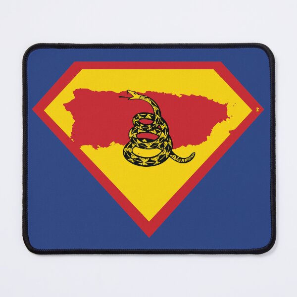 Item preview, PUERTO RICO - Freedom Is The Superpower - Gadsden Snake Flag - Dont Tread On Me SUPERHERO design designed and sold by pelagio.