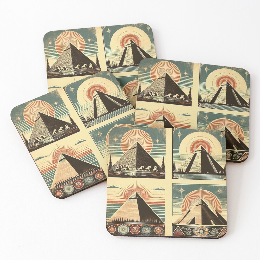 Item preview, Coasters (Set of 4) designed and sold by deepdrinks.