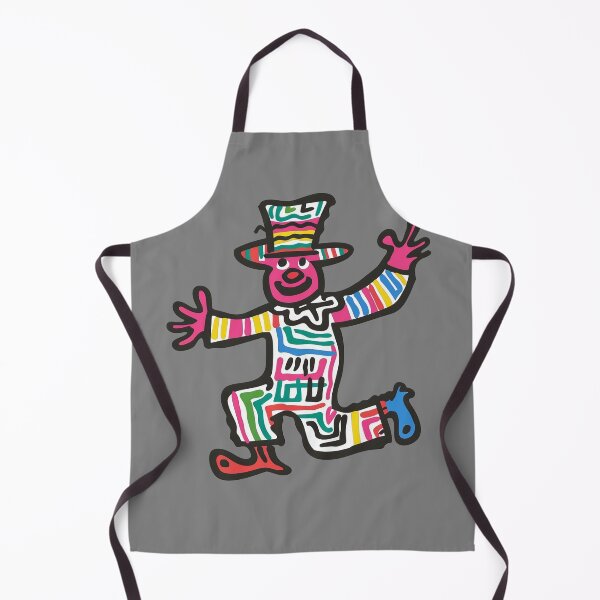 Item preview, Whimsical Pink Clown Patterned Suit 80s Pop Art designed and sold by Sturdust.