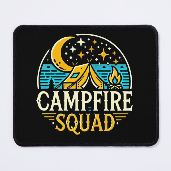 Item preview, Funny Campfire Squad matching family and friends apparel designed and sold by Unicorny-Design.