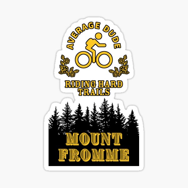 Item preview, Mount Fromme - North Shore - Vancouver designed and sold by Average Dude Riding Hard Trails.