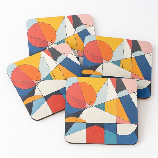 Item preview, Wassily Kandinsky Shapes Composition designed and sold by maniacfitness.