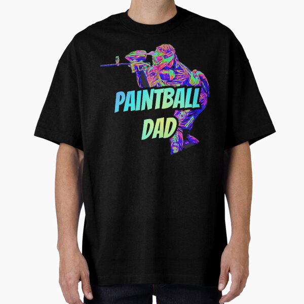 Vista previa del artículo con la obra «Papá del paintball 2», diseñado y vendido por PaintballDad.