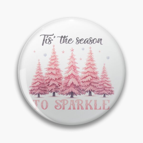 Item preview, Merry Christmas - Pink Christmas Tree - Winter season designed and sold by vallass.