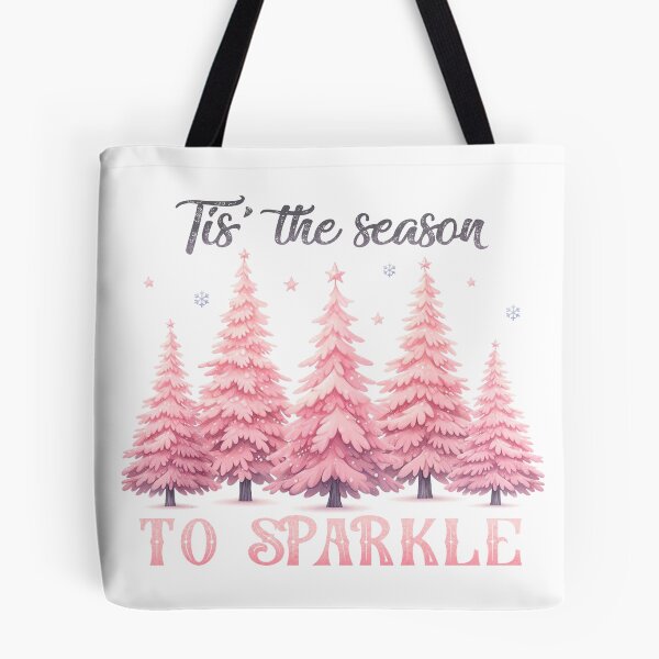 Item preview, Merry Christmas - Pink Christmas Tree - Winter season designed and sold by vallass.