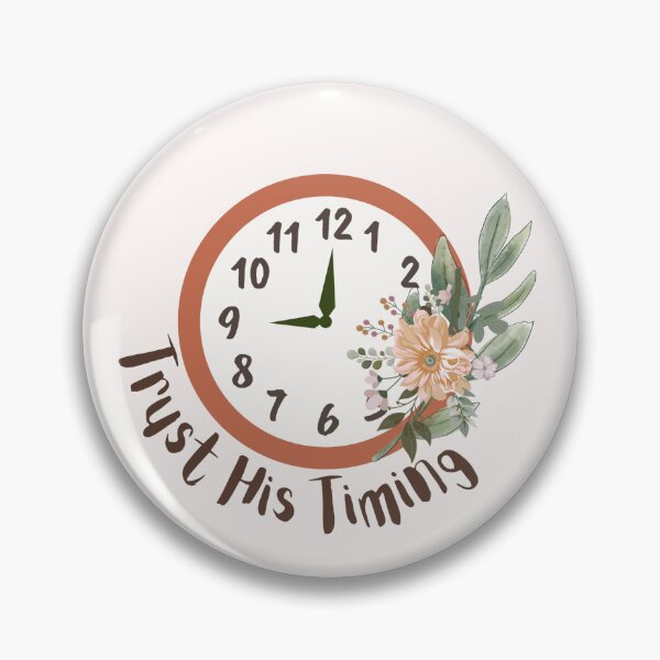 Item preview, Trust His Timing designed and sold by Samia Inspired Studio.