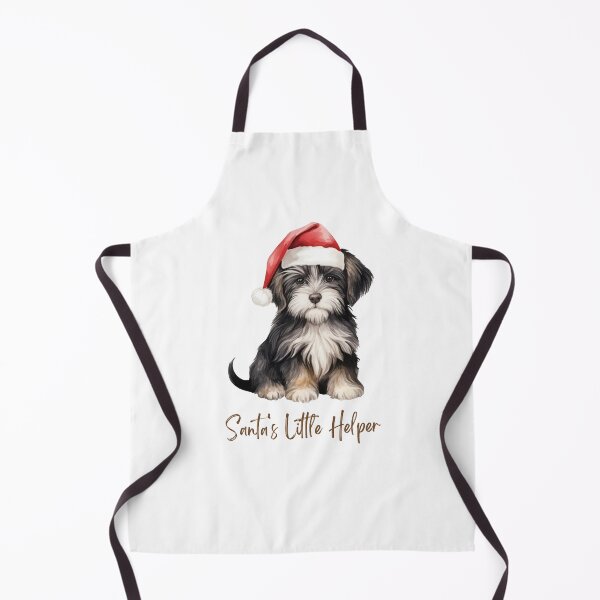 Item preview, Santa's Little Helper- Scruffy Dog designed and sold by millennialmommy.