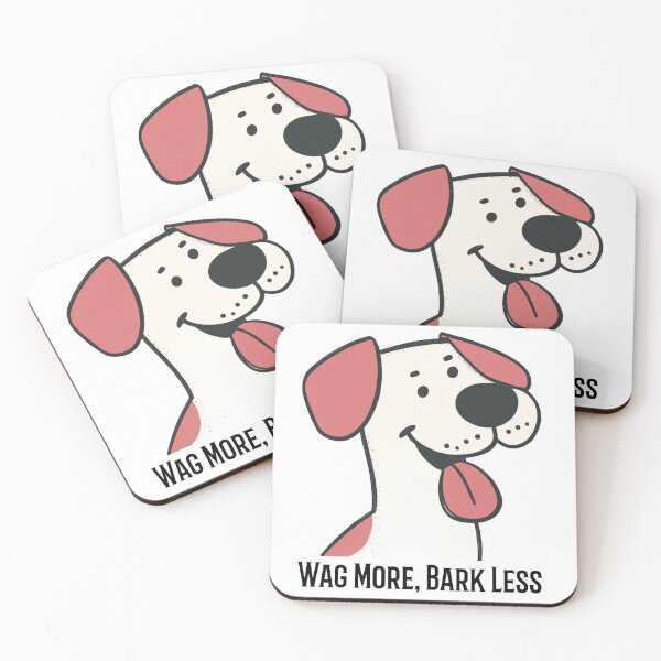Item preview, Happy Dog: Wag More, Bark Less designed and sold by AtlanticAvenue.