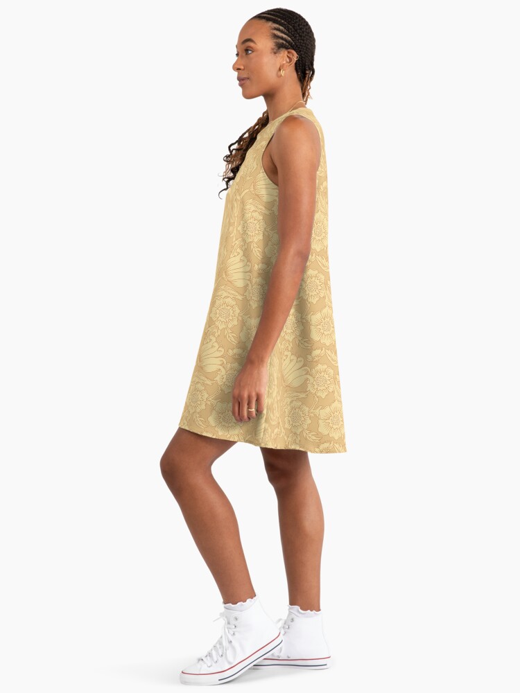 Butter Yellow Floral Flourish