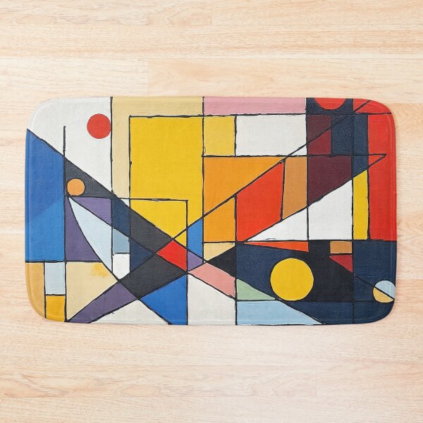 Item preview, Wassily Kandinsky Shapes Composition designed and sold by maniacfitness.