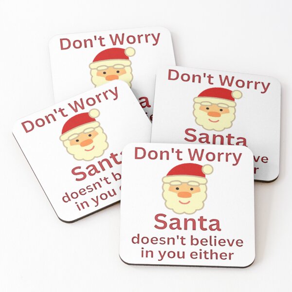Item preview, Funny Christmas Santa Quotes designed and sold by Vicky021.