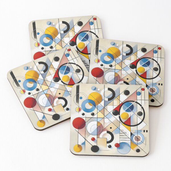 Item preview, Wassily Kandinsky Abstract Composition designed and sold by maniacfitness.