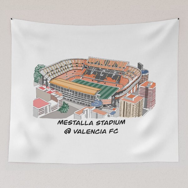 Item preview, Sketching of Mestalla Stadium @ Valencia FC designed and sold by GaalArt.