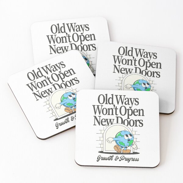 Item preview, Old Ways Wont Open New Doors  designed and sold by Botany Co..
