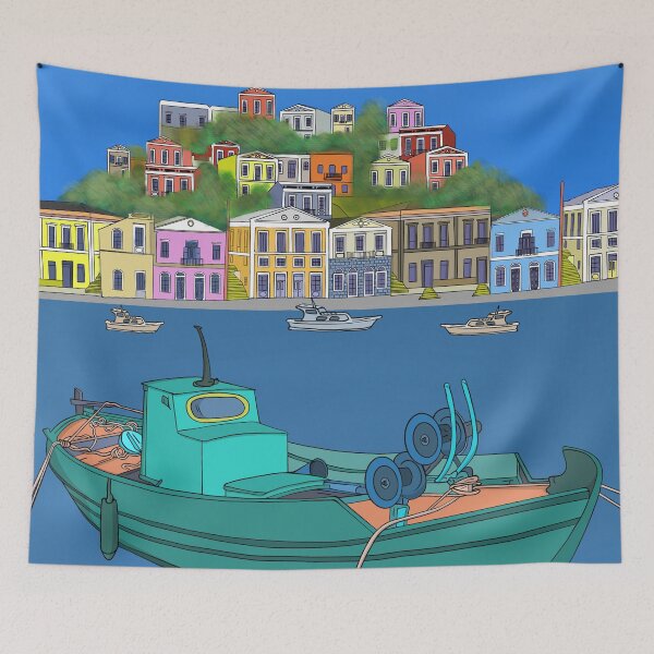 Item preview, Symi Island designed and sold by shopdiego.