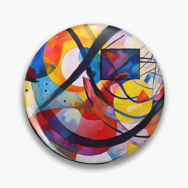 Item preview, Wassily Kandinsky Dynamic Composition designed and sold by maniacfitness.