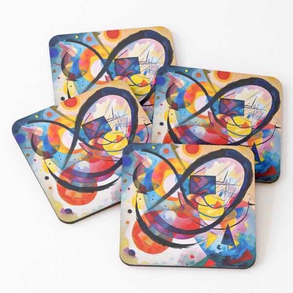 Item preview, Wassily Kandinsky Dynamic Composition designed and sold by maniacfitness.