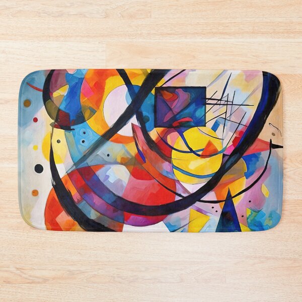 Item preview, Wassily Kandinsky Dynamic Composition designed and sold by maniacfitness.