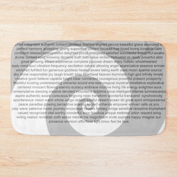 Item preview, Find Your Flow 100 Positive Words designed and sold by takhispirit.
