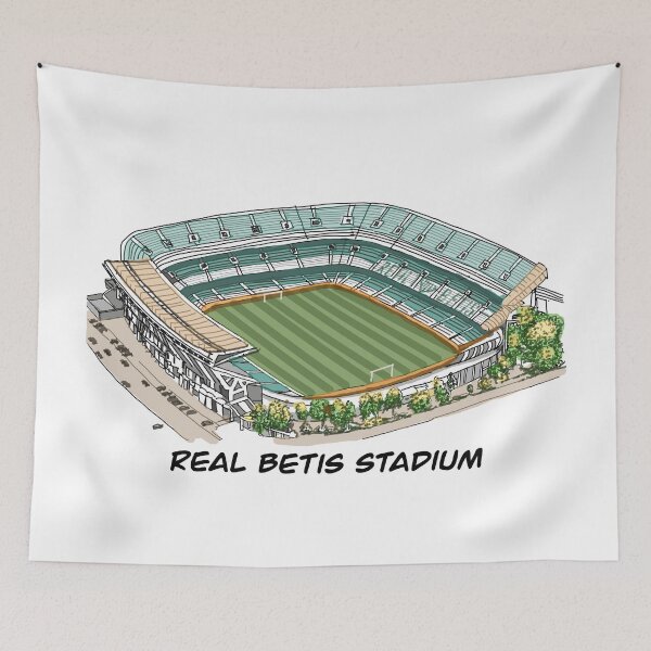 Item preview, Sketching of Real Betis Stadium designed and sold by GaalArt.