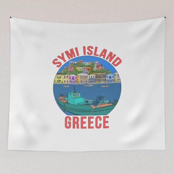 Item preview, Symi Island Greece designed and sold by shopdiego.