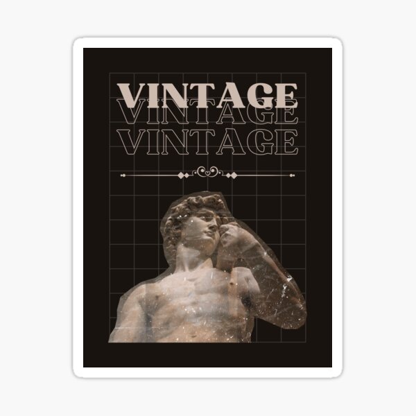 Vintage vintage Sticker