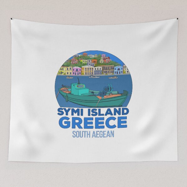 Item preview, Symi Island South Aegean Greece designed and sold by shopdiego.