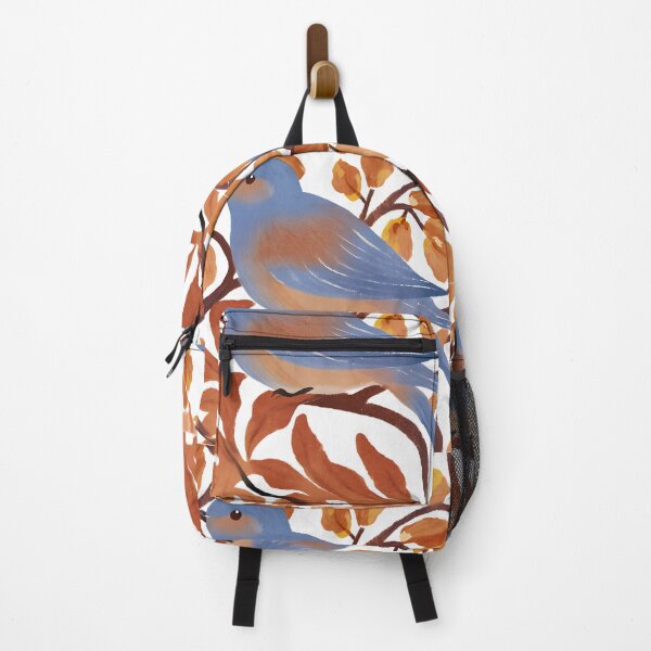 Item preview, Autumn Bluebird Among Golden Leaves designed and sold by ha11e11.