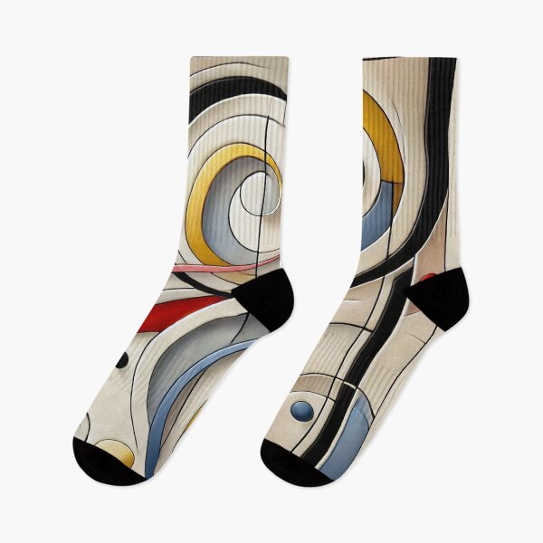 Item preview, Wassily Kandinsky Curves Composition designed and sold by maniacfitness.