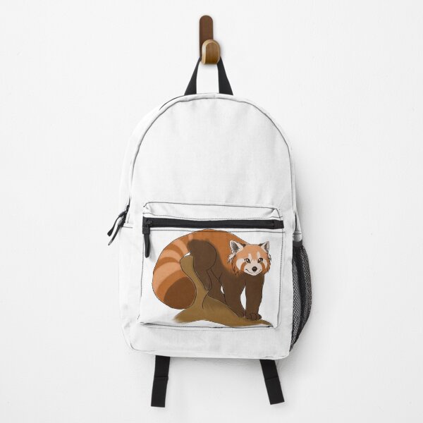 Item preview, Red Panda Standing on Branch designed and sold by DaisySunDoodles.