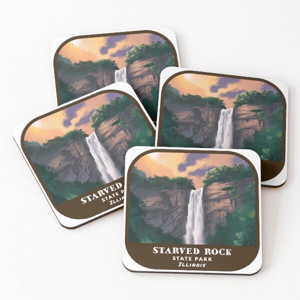 Item preview, Vintage Starved Rock State Park (Illinois State Park) designed and sold by RabbitK.