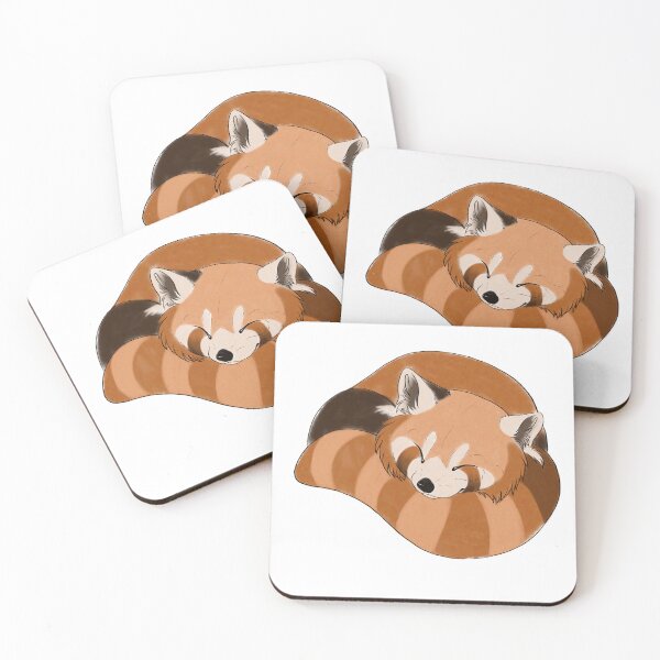 Item preview, Red Panda Sleeping designed and sold by DaisySunDoodles.