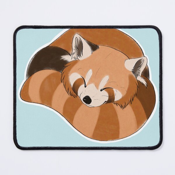 Item preview, Red Panda Sleeping designed and sold by DaisySunDoodles.