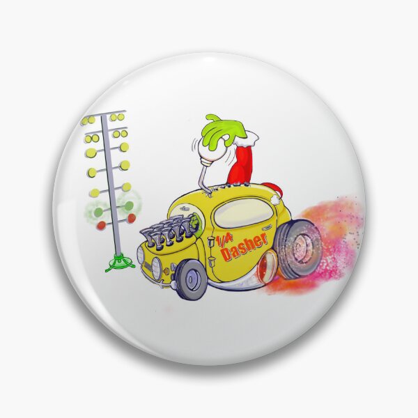 Item preview, Yellow Shifter Car With Christmas Tree - Gifts For Drag Racing Lovers and Enthusiasts designed and sold by kassiekewl.