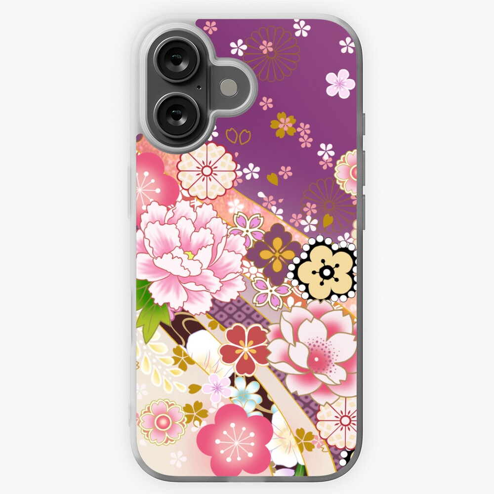 Aperçu de l'œuvre Coque souple iPhone créée et vendue par Sanagiatelier.