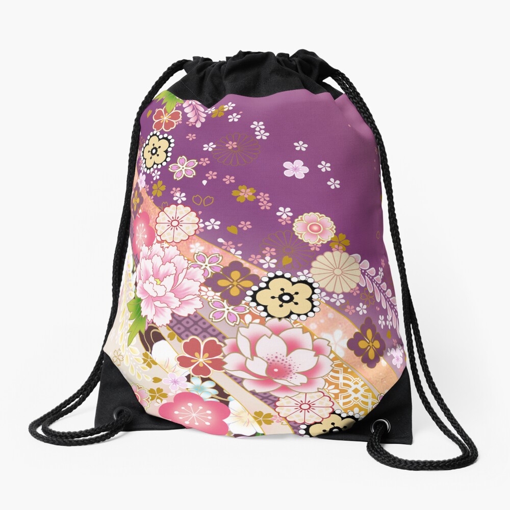 Aperçu de l'œuvre Sac à cordon créée et vendue par Sanagiatelier.