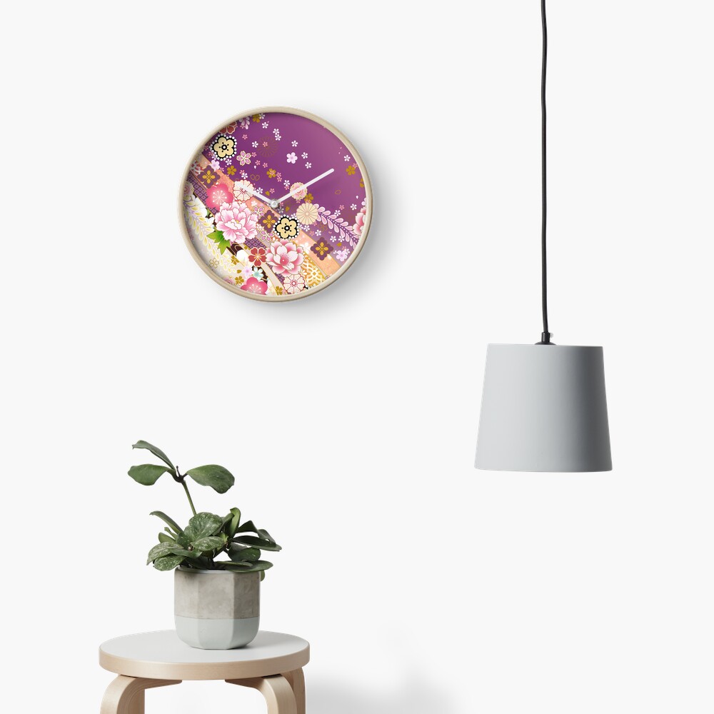 Aperçu de l'œuvre Horloge créée et vendue par Sanagiatelier.