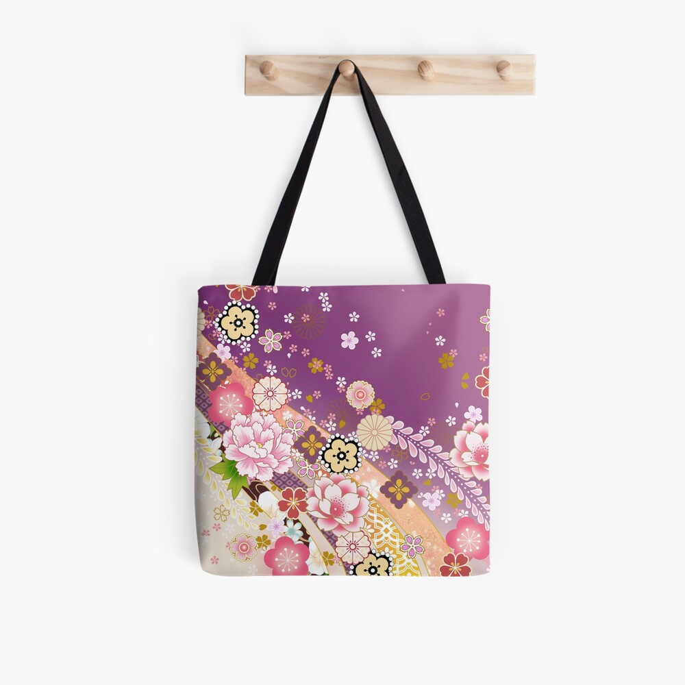 Aperçu de l'œuvre Tote bag doublé créée et vendue par Sanagiatelier.