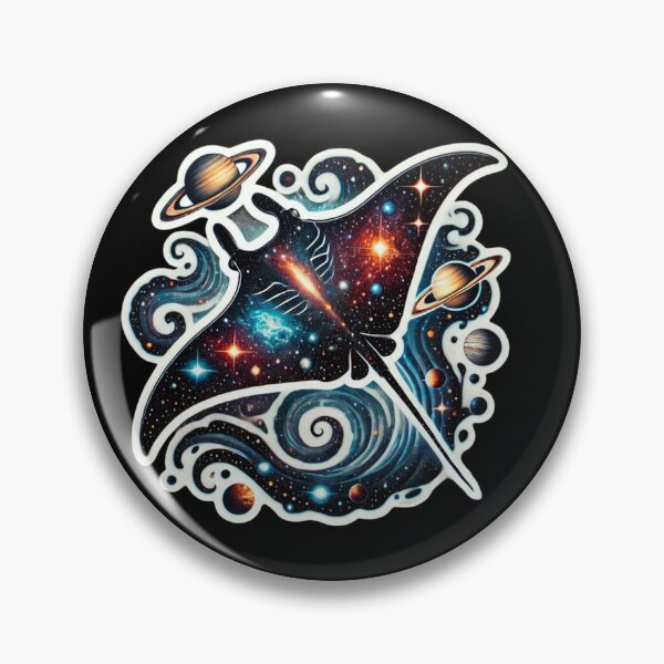 Item preview, Cosmic Manta Ray designed and sold by PinUpPizzazz.