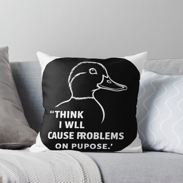 Item preview, Mischievous Duck - Problems on Purpose  designed and sold by TeesHearts100.