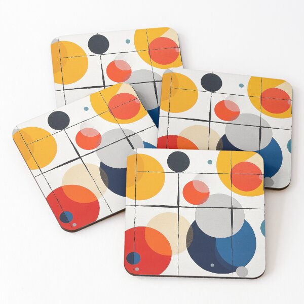 Item preview, Wassily Kandinsky Circles Composition designed and sold by maniacfitness.