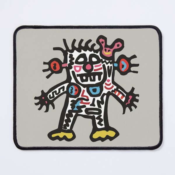Item preview, Whimsical Bold Lines Monster Pop Art 80s Style designed and sold by Sturdust.