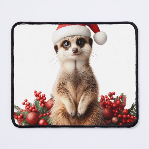 Item preview, Meercat Christmas designed and sold by PricklyEchidna.