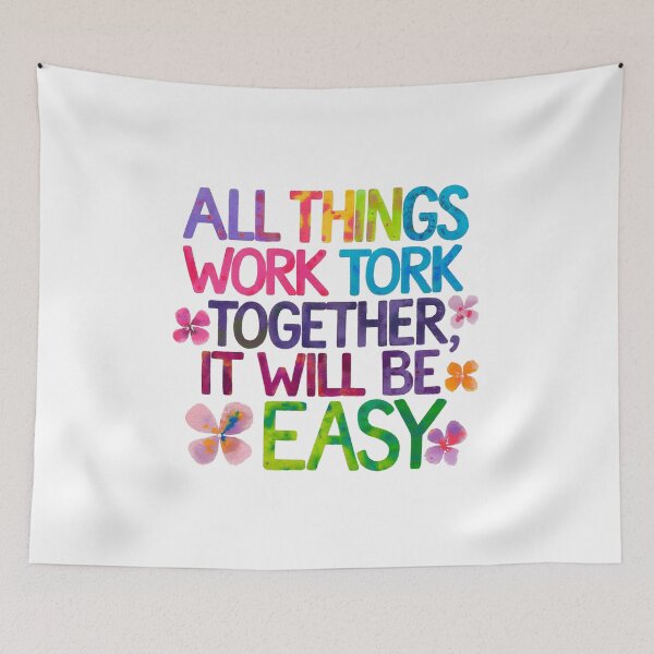 Item preview, All things work together, it will be easy designed and sold by nimmitrends.
