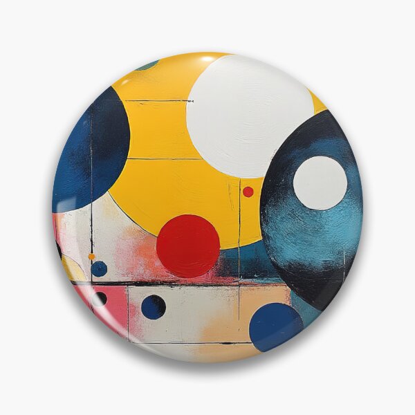 Item preview, Wassily Kandinsky Circle Composition designed and sold by maniacfitness.