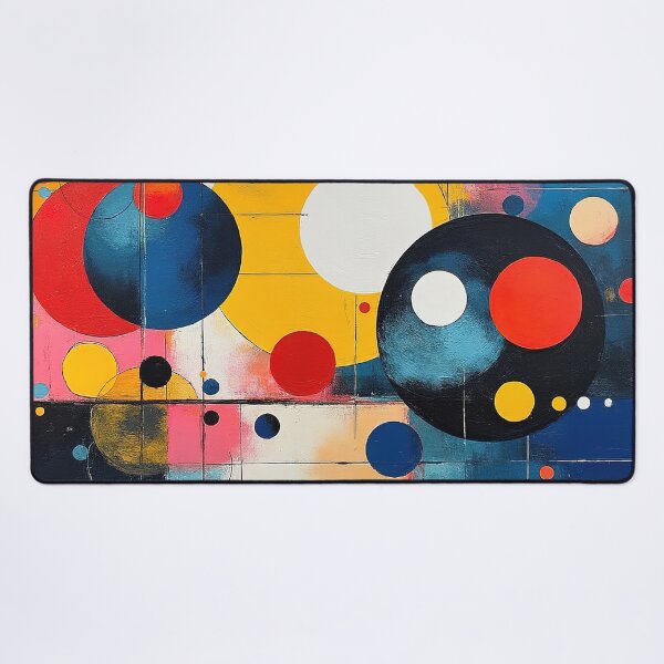 Item preview, Wassily Kandinsky Circle Composition designed and sold by maniacfitness.