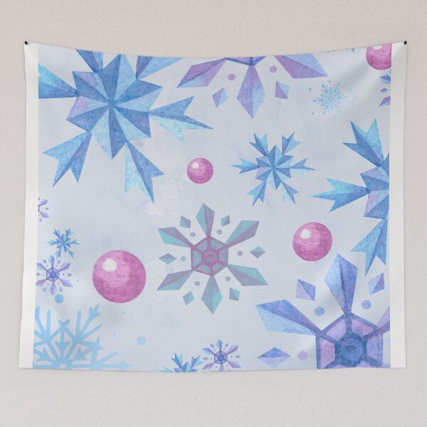 Item preview, Happy holiday, snowflake winter seasonal vibe designed and sold by Artheaven77.