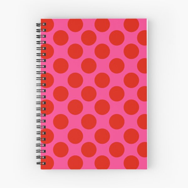Item preview, Scarlet electric pink dots designed and sold by Dancesevillanas.
