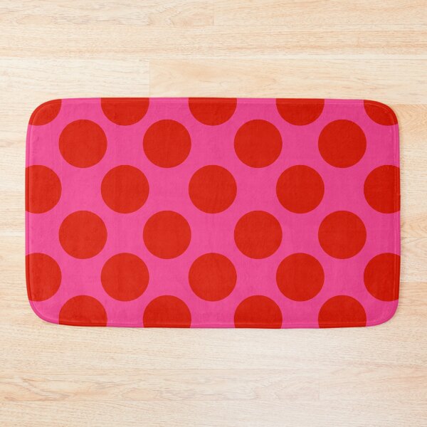 Item preview, Scarlet electric pink dots designed and sold by Dancesevillanas.